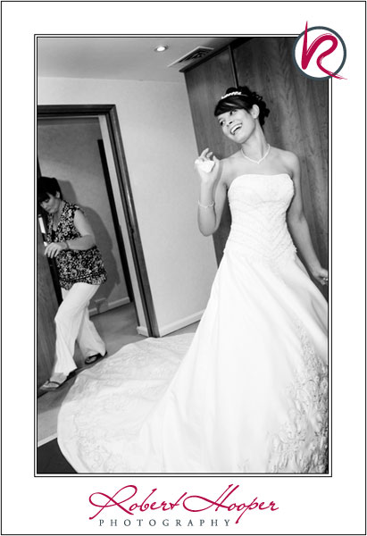 Claire de Castro and Terry Davies wedding day. Photography by Robert Hooper Photography