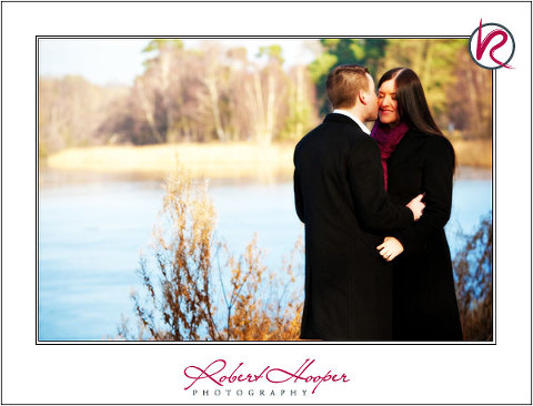 Pre wedding photo shoot at Virginia Water by Robert Hooper Photography