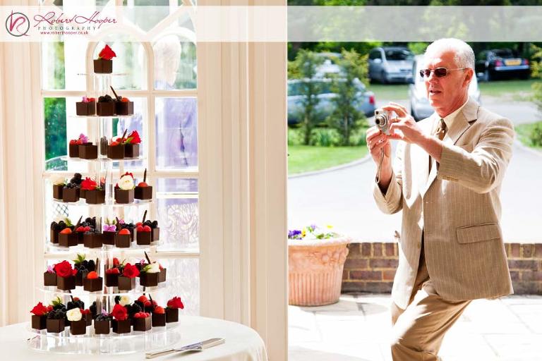 The miniature wedding cakes looked fantastic - well worth a photograph!