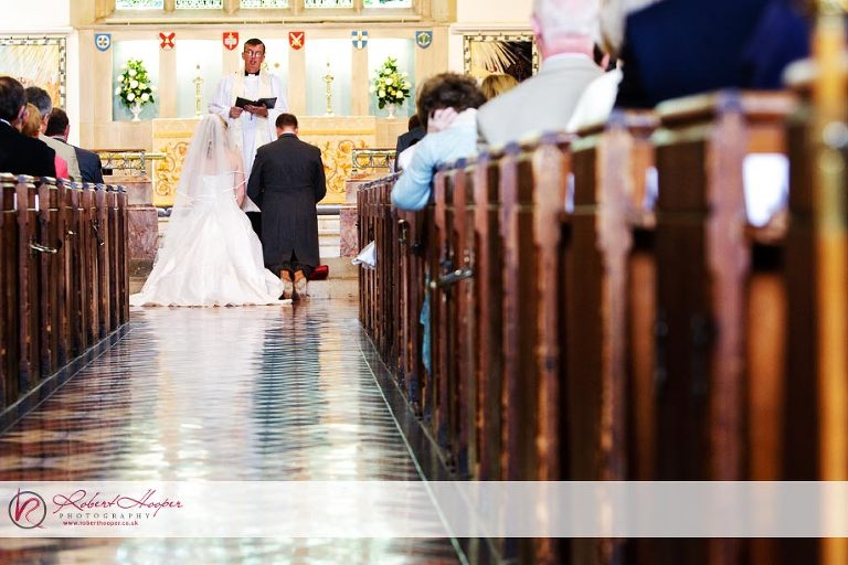 The wedding ceremony