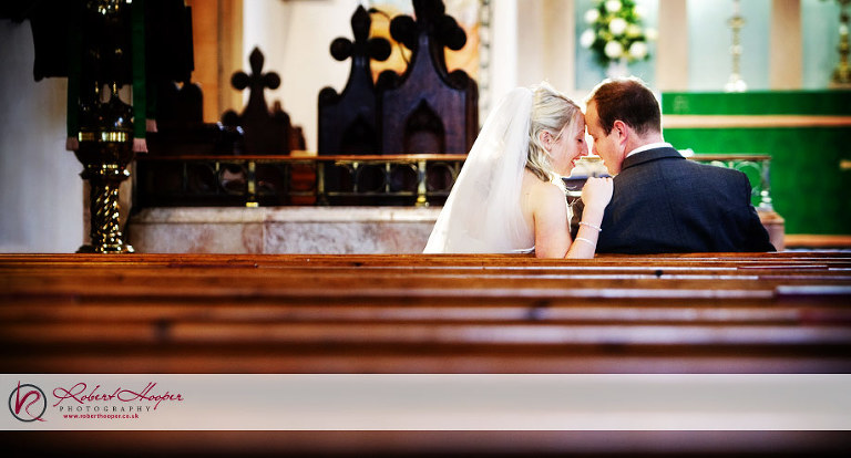 A quiet moment in the church...