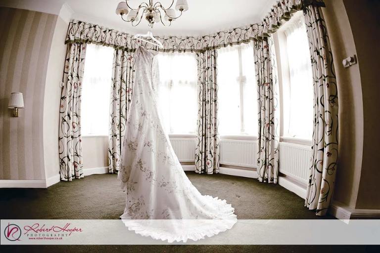 Wedding dress details. Wedding photography at the Selsdon Park Hotel 0609-lfpe-0009