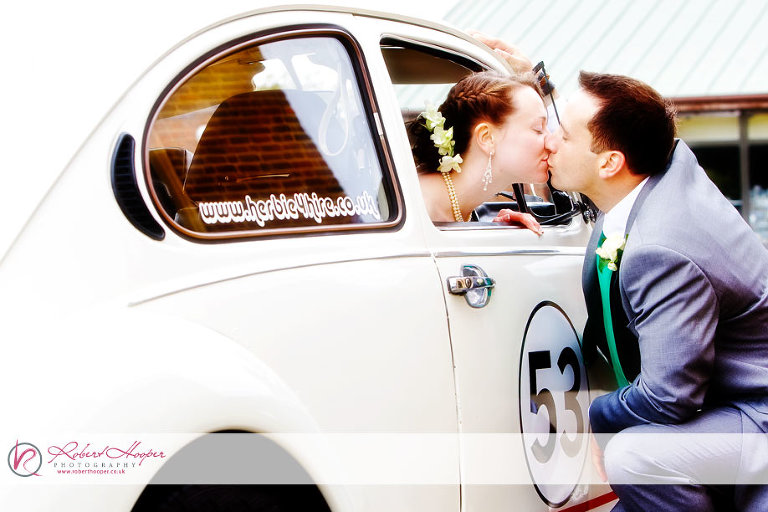 Herbie wedding car! 0909-SDJH-0314