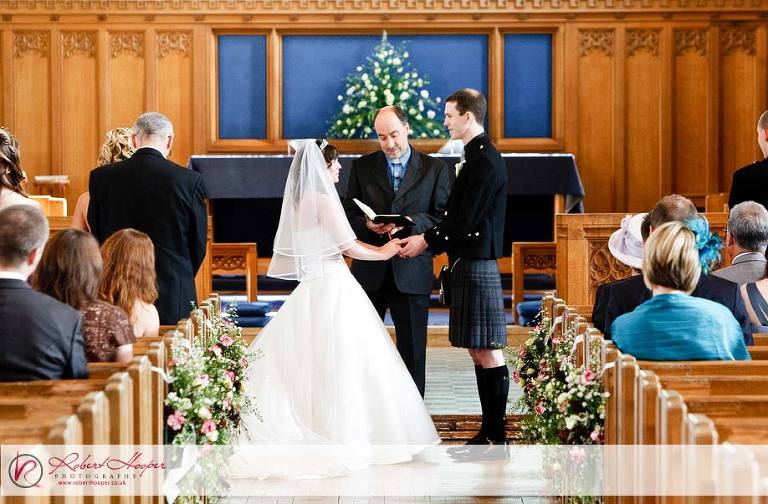 Wedding ceremony at Christ Church, Beckenham - 0909-JHJA-124
