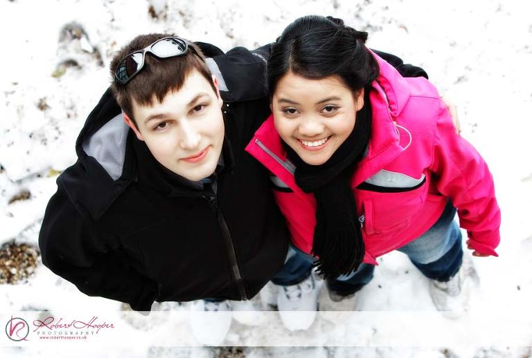 Modern and fun pre wedding photography in the snow by Robert Hooper Photography 0110-RCCW-0029-2