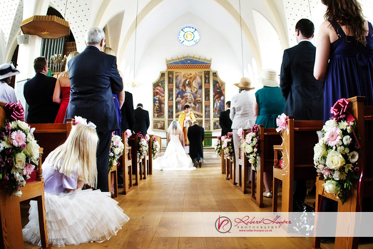 Robert Hooper Photography wedding photo of the year 2009 - peek-a-boo at wedding ceremony
