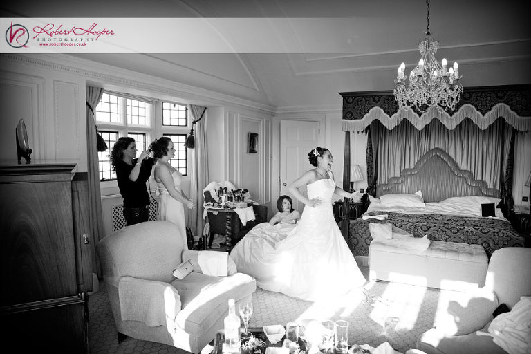 Buckinghamshire wedding photography at Danesfield House