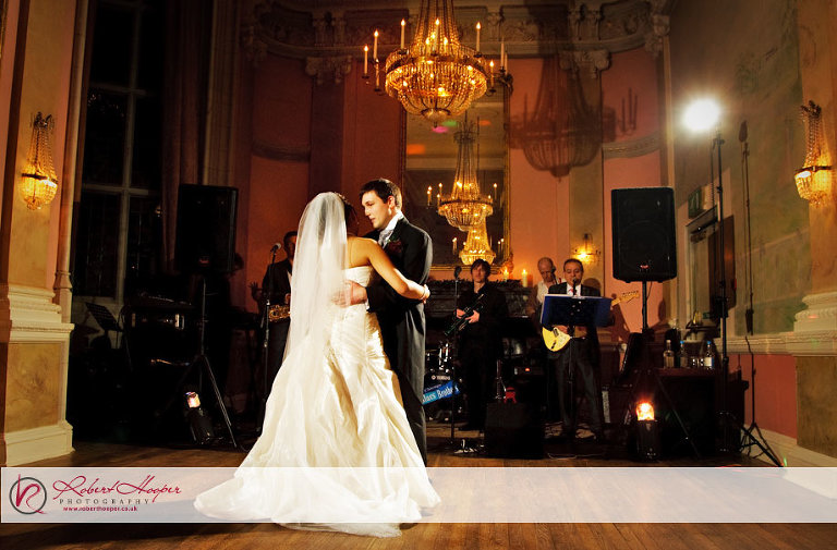 First dance - wedding photography at Danesfield House