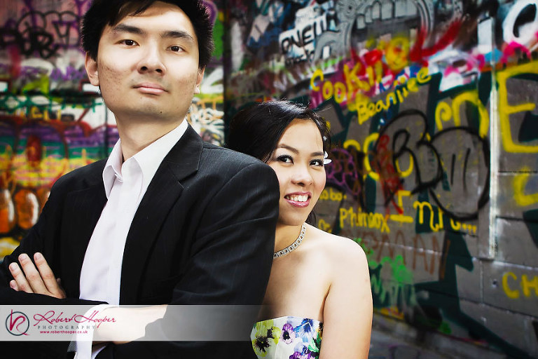 Urban pre wedding photography in London 