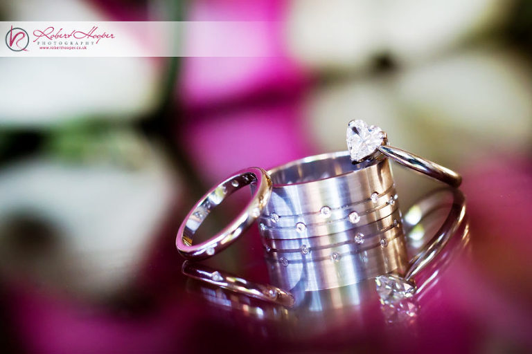 The wedding rings 
