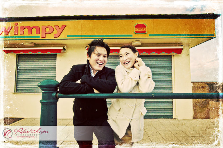 Relaxed, informal and fun pre wedding photography 