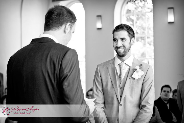 Civil partnership ceremony at Addington Palace 