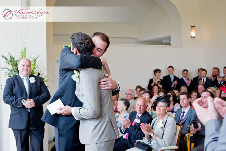 Civil partnership wedding photography in Surrey 