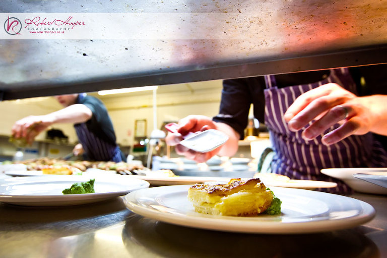 Wedding food preparations 