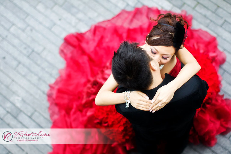 Romantic pre wedding photography in London 