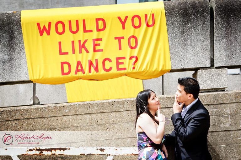 London pre wedding photography - dancing couple 