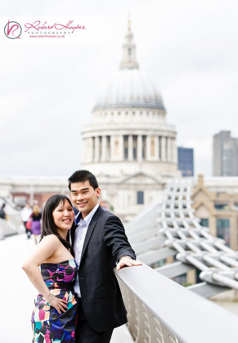 Chinese pre wedding photo shoot in London 