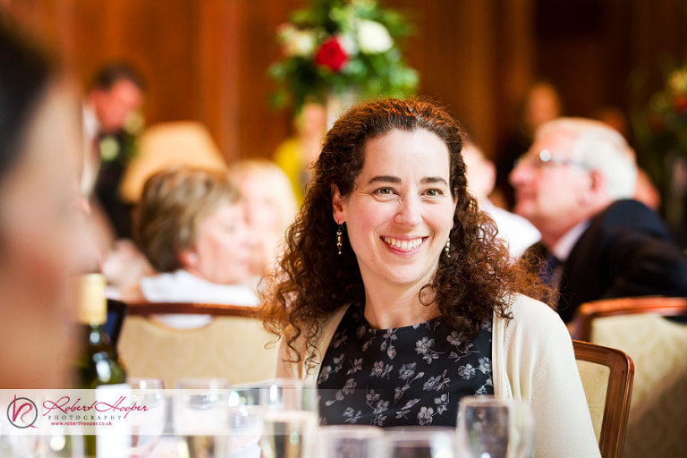 Guests enjoy Addington Palace wedding reception 