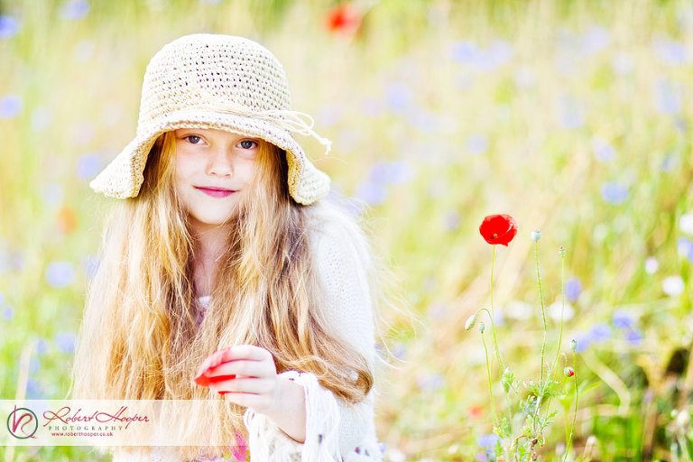 Natural outdoor children's portraiture in Surrey