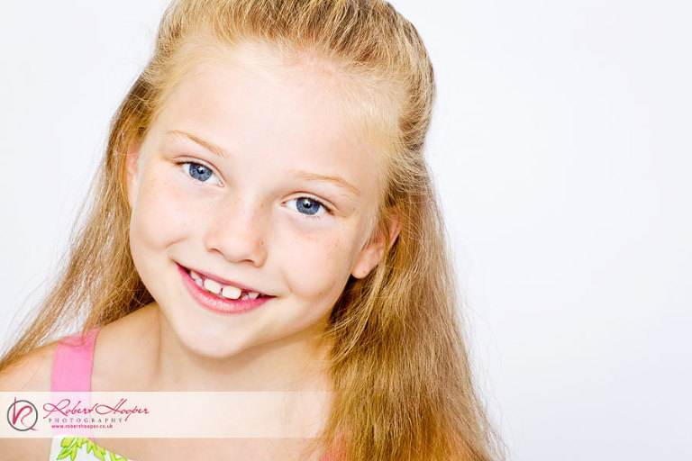 Contemporary studio children's portraits in Croydon 