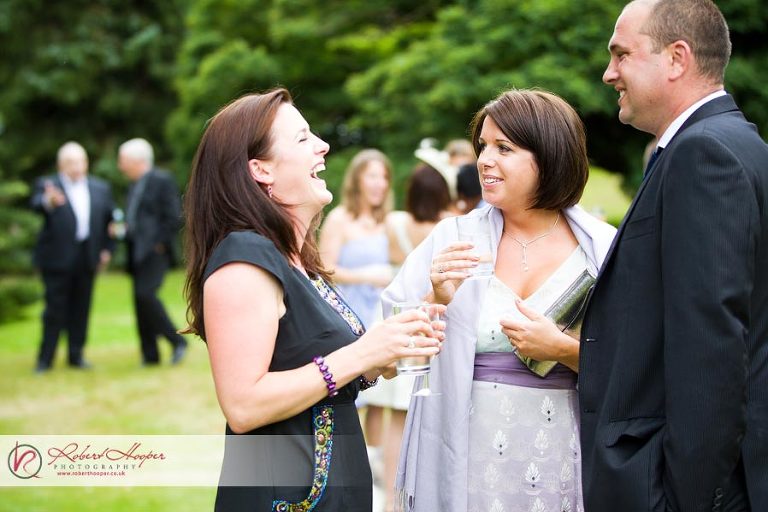 Informal wedding photography - wedding reception 