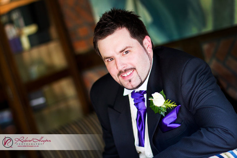 Groom at Langshott Manor 