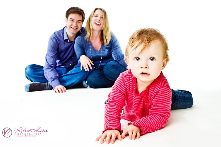 Contemporary baby and family portraits 