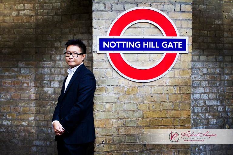 Pre wedding photos in the London underground 