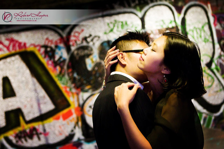 Glamorous pre wedding photography in London 