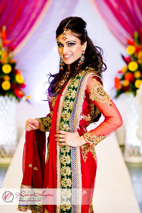 Asian bridal exhibition at Epsom Downs racecourse 