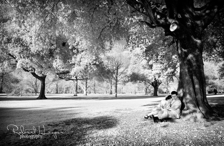 Infrared pre wedding photo shoot