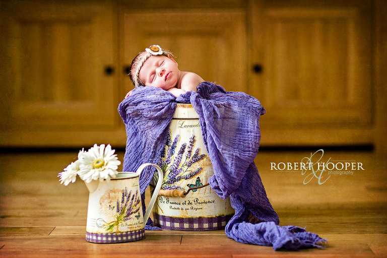 Modern creative newborn photography in Surrey