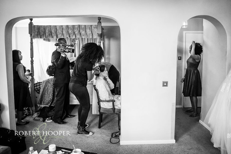 Reportage wedding photography in London