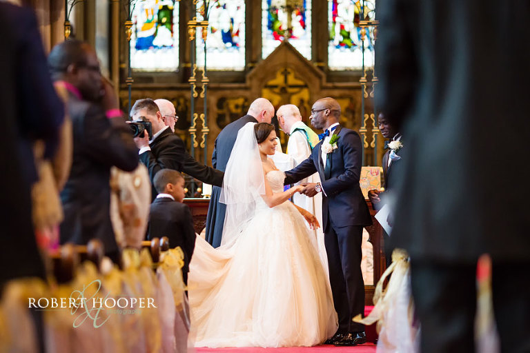 Church wedding photography in London