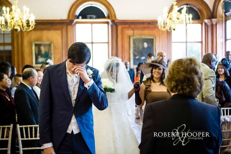 Documentary wedding photography at Froebel College