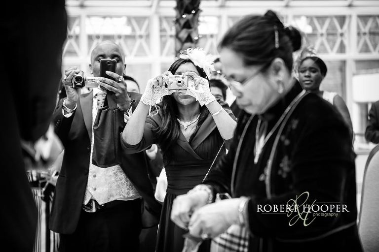 Millennium Gloucester Hotel wedding reception, Kensington