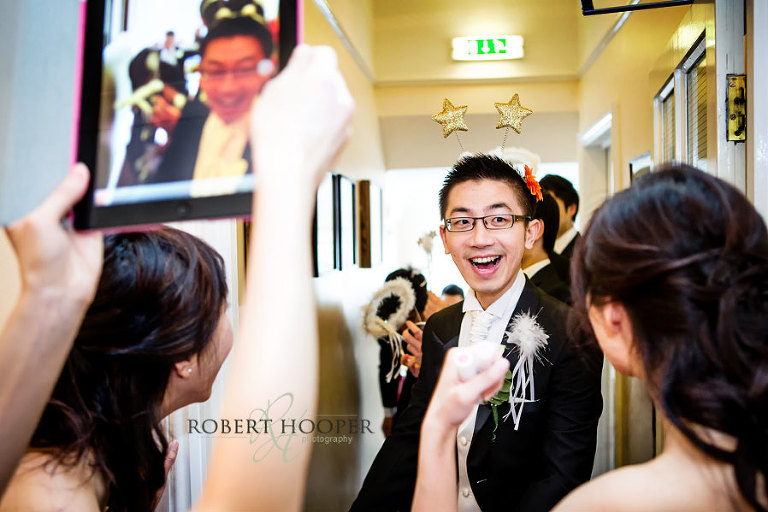 Chinese door games for groomsmen before wedding