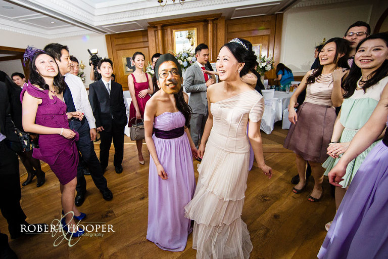 London golf club wedding reception photography