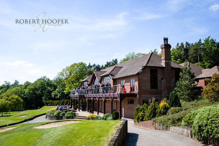 Westerham Golf Club wedding photography