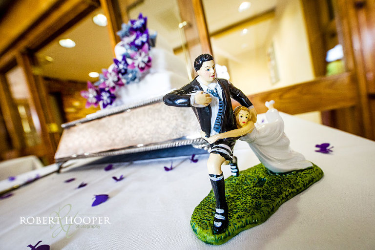 Wedding cake at Westerham golf club