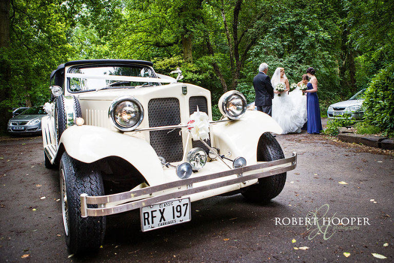 Kent wedding vintage car