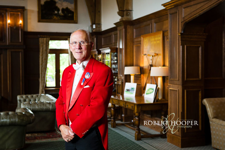 David Barnes toastmaster at the London Golf Club Kent