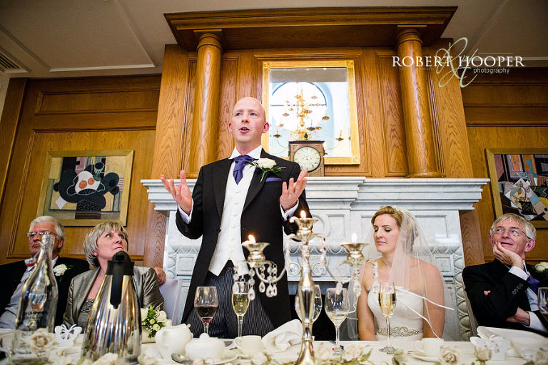 London golf club wedding speeches photography
