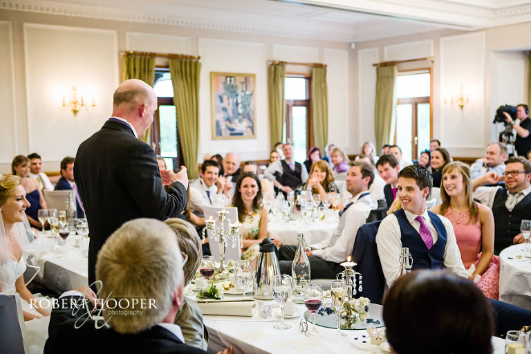 London golf club wedding speeches photography