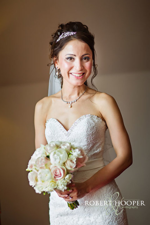 Bride at Tortworth Court Four Pillars Hotel
