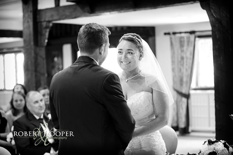 Burford Bridge Hotel wedding ceremony