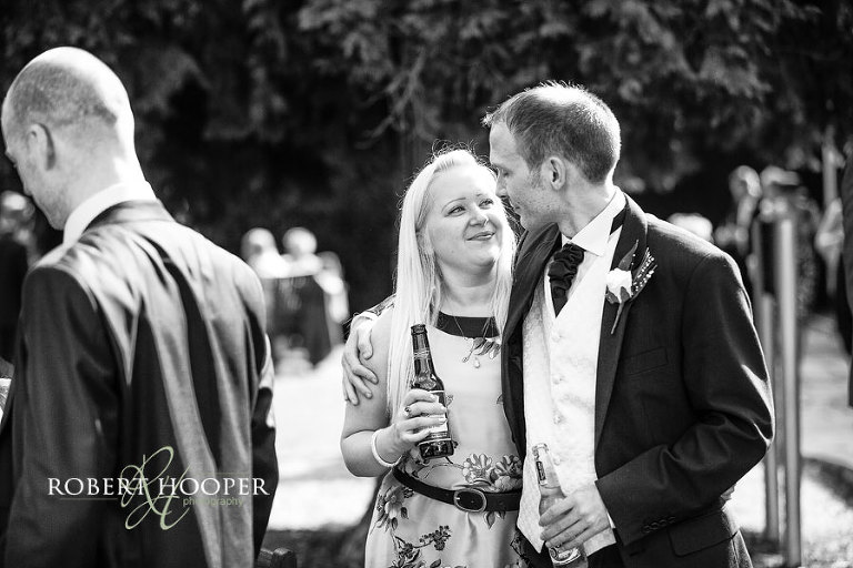 informal dorking wedding photography at Burford Bridge Hotel