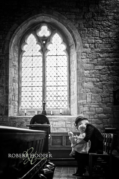 beautiful natural light in church at Kent wedding ceremony