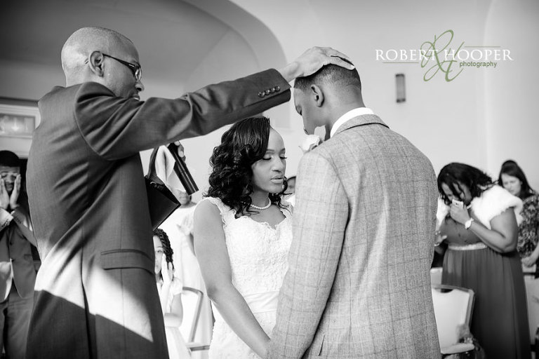 Addington Palace wedding ceremony photography