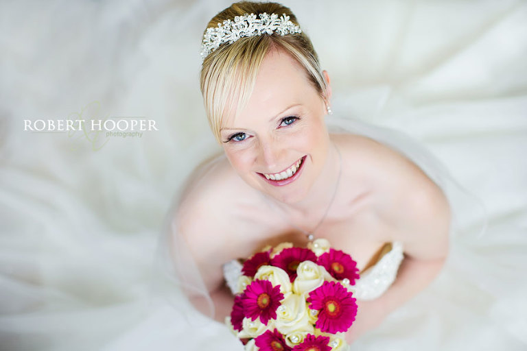 Bridal portraits wedding photography at Cooling Castle Barn in Rochester, Kent